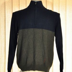 Calvin Klein Men's Quarter-Zip Sweater L NWT